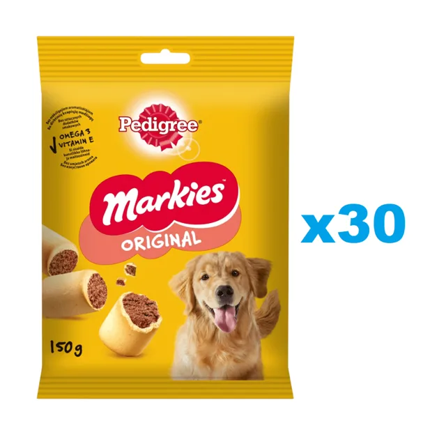 PEDIGREE Markies Originální křupavé sušenky pro dospělé psy 30x150g