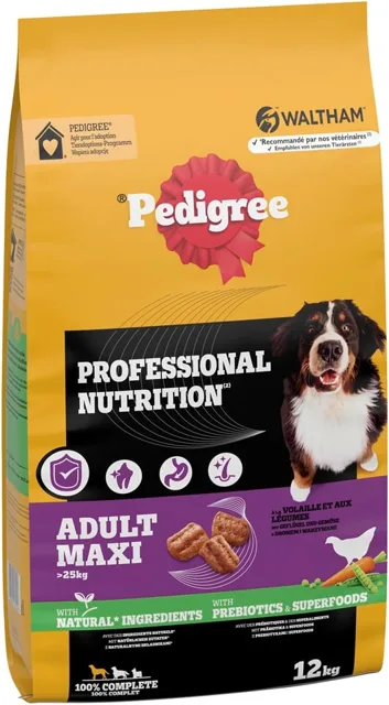 PEDIGREE Professional Nutrition Adult Maxi s drůbežím masem a zeleninou 12 kg pro psy velkých plemen