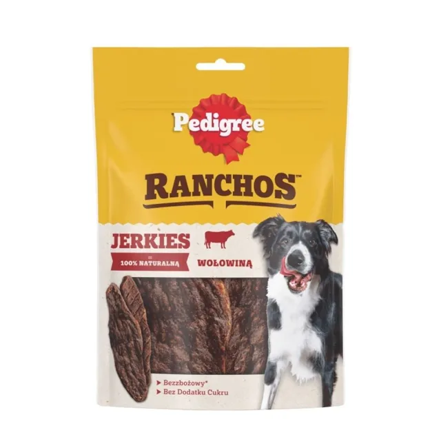 PEDIGREE Ranchos Jerkies s hovězím masem 180g
