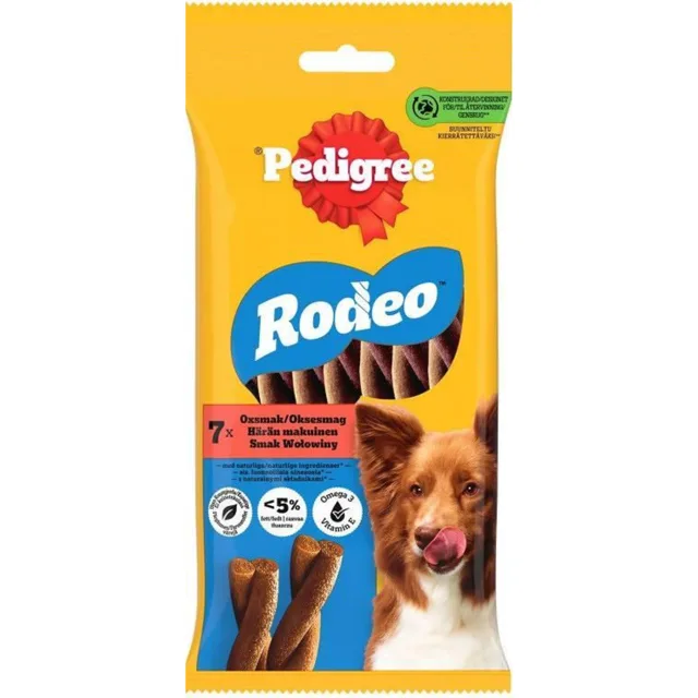 PEDIGREE Rodeo 122 g hovězí pamlsek pro psy