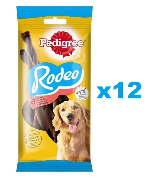 PEDIGREE Rodeo 12x122g hovězí pamlsek pro psy