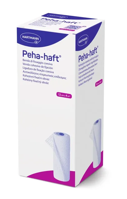 PEHA-HAFT Obinadlo fixační kohesivní 12 cm x 4 m