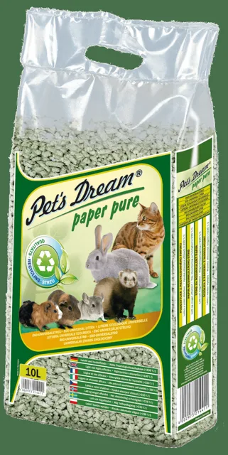 Pelety JRS Pet´s Dream Paper Pure 4,8kg