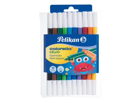Pelikan oboustranné fixy 10 ks