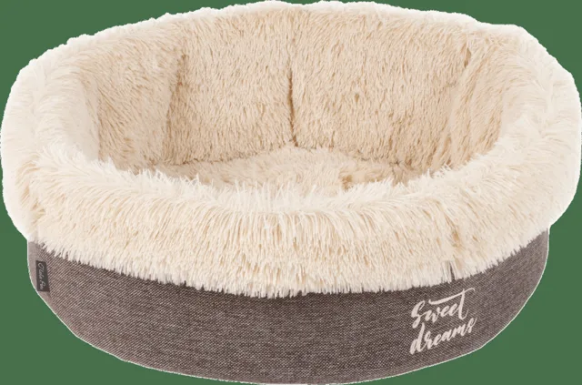 Pelíšek I love pets Diana tmavě hnědý 50cm