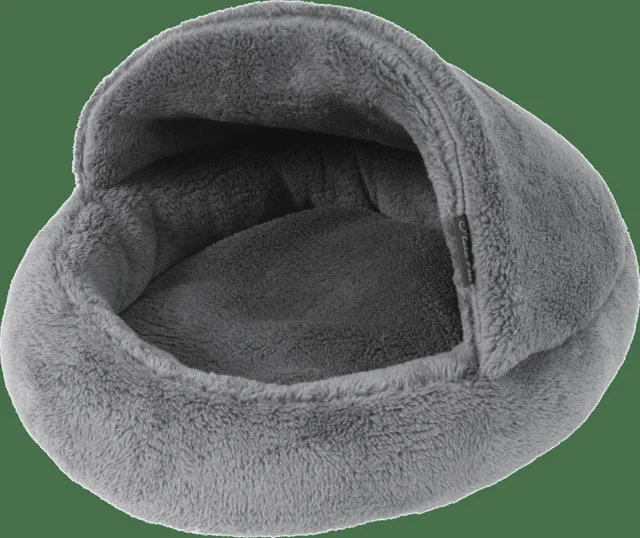 Pelíšek papuče 42cm šedá