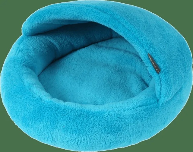 Pelíšek papuče 42cm tyrkysová