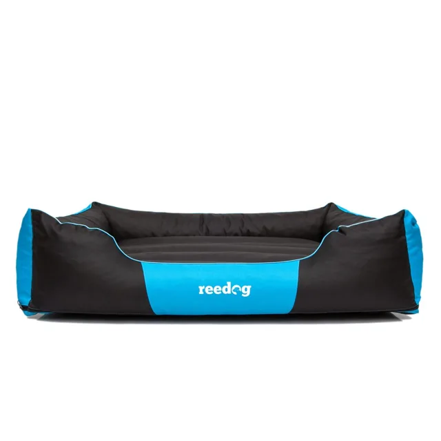 Pelíšek pro psa Reedog Comfy Black & Blue - L | P3684