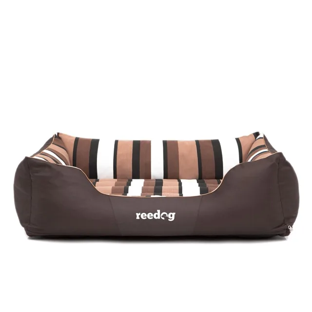 Pelíšek pro psa Reedog Comfy Brown & Stripes | P3662