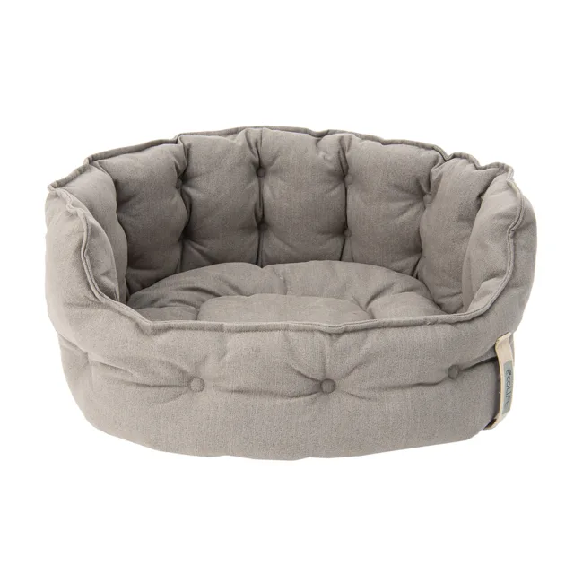 Pelíšek pro psy Cozy ecoLIFE šedý - D 64 x Š 60 x V 30 cm