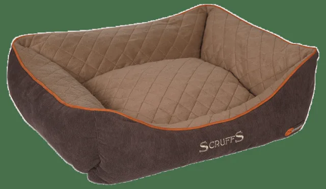 Pelíšek Scruffs Thermal Box Bed 60cm hnědý