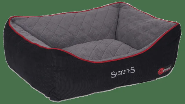 Pelíšek Scruffs Thermal Box Bed 75cm černý