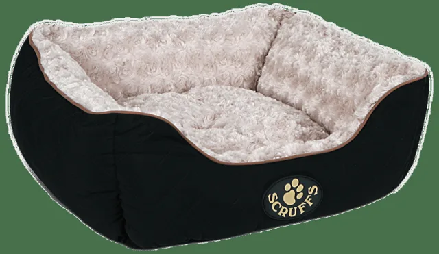 Pelíšek Scruffs Wilton Box Bed 50cm černý