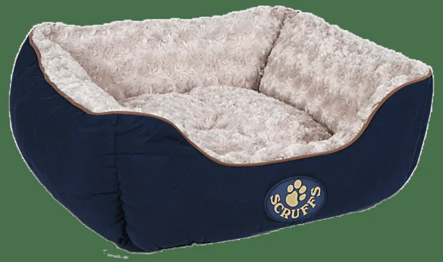 Pelíšek Scruffs Wilton Box Bed 50cm modrý