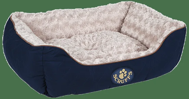 Pelíšek Scruffs Wilton Box Bed 60cm modrý