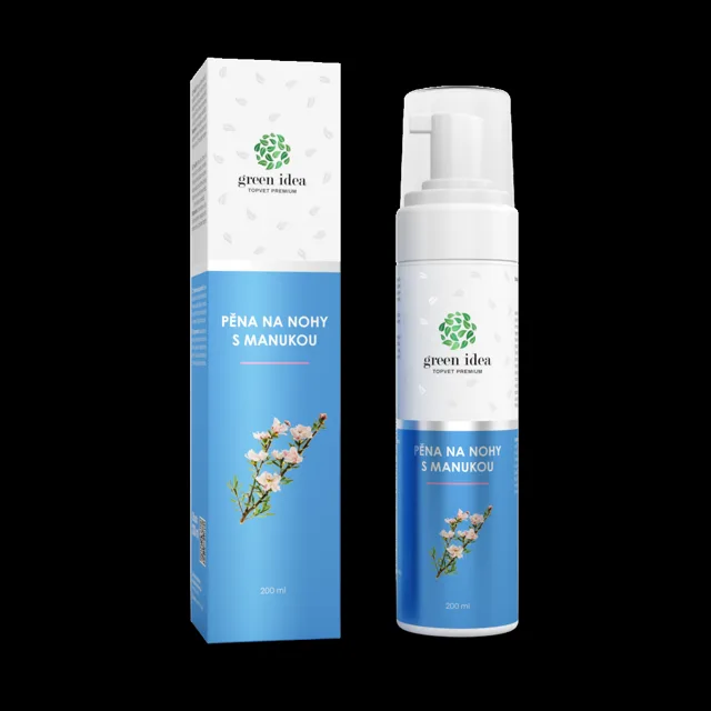 Pěna na nohy s manukou – 200 ml - Green idea