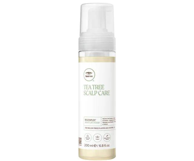 Pěna pro objem a texturu Paul Mitchell Tea Tree Scalp Care Regeniplex Root Lift Foam - 200 ml + dárek zdarma
