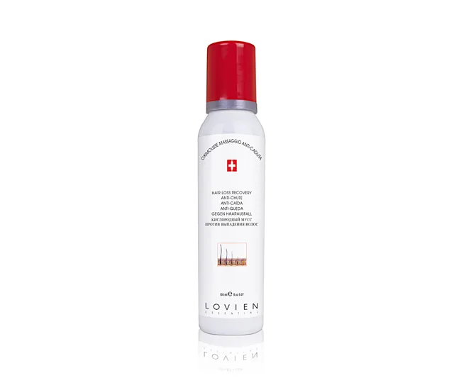 Pěna pro posílení a výživu vlasů Lovien Essential Oximousse Massaggio Hair Loss Recovery - 150 ml (131) + dárek zdarma