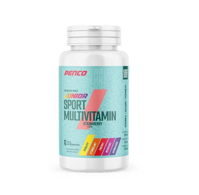 Penco Junior Sport Multivitamin jahoda 150 tablet
