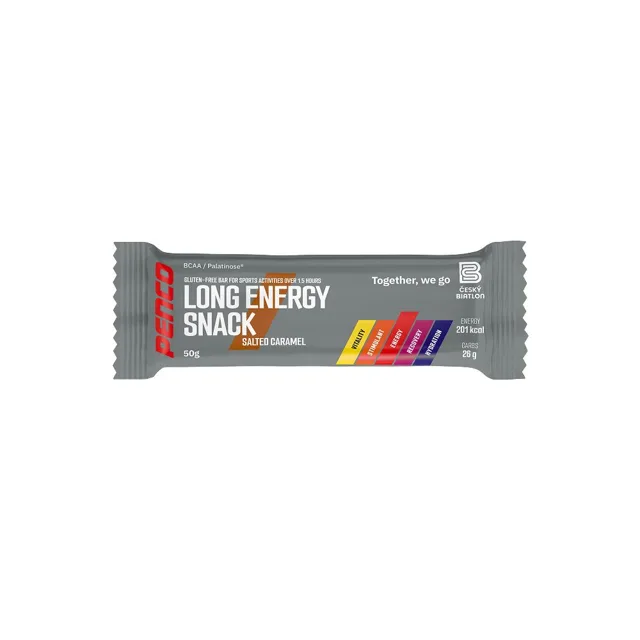 Penco Long Energy Snack slaný karamel 50 g