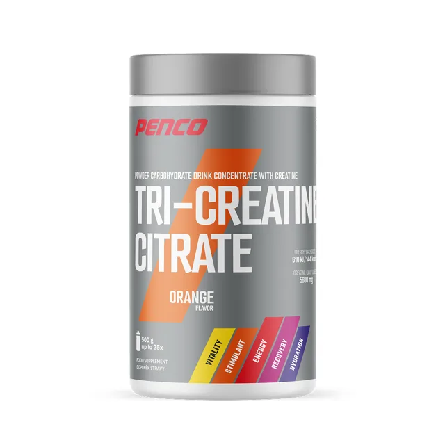 Penco Tricreatine Citrát 500 g pomeranč