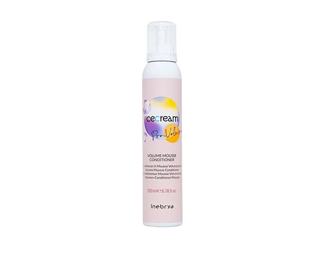 Pěnový kondicionér pro zvýšení objemu vlasů Inebrya Ice Cream Pro Volume Mousse Conditioner - 200 ml (771026354) + dárek zdarma
