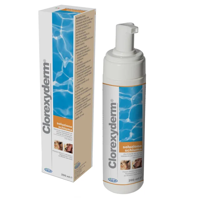 Pěnový roztok Clorexyderm® - 200 ml