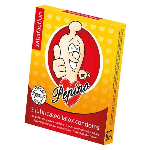 PEPINO Kondomy Satisfaction 3 kusy