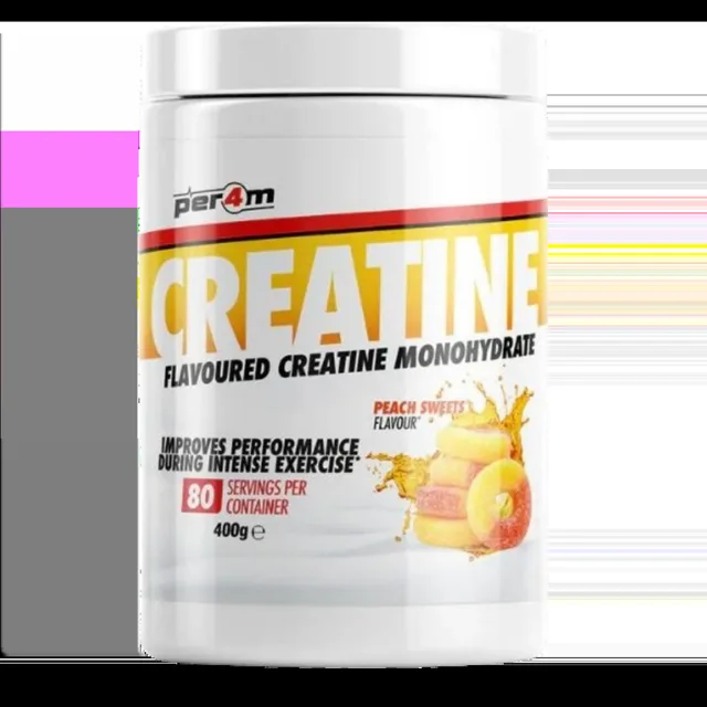 PER4M Creatine monohydrate 400g - žvýkačka