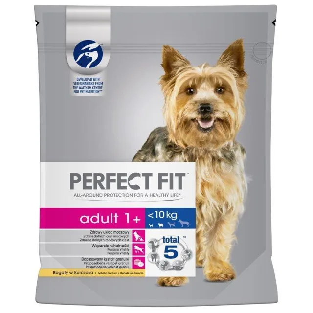 PERFECT FIT Adult 1+ pro psy malých plemen kuřecí 825g