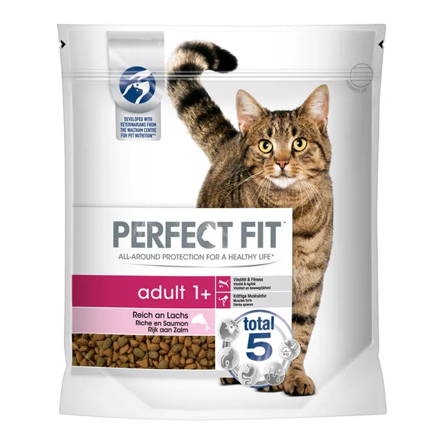 Perfect Fit Adult 1+ s lososem - 1,4 kg