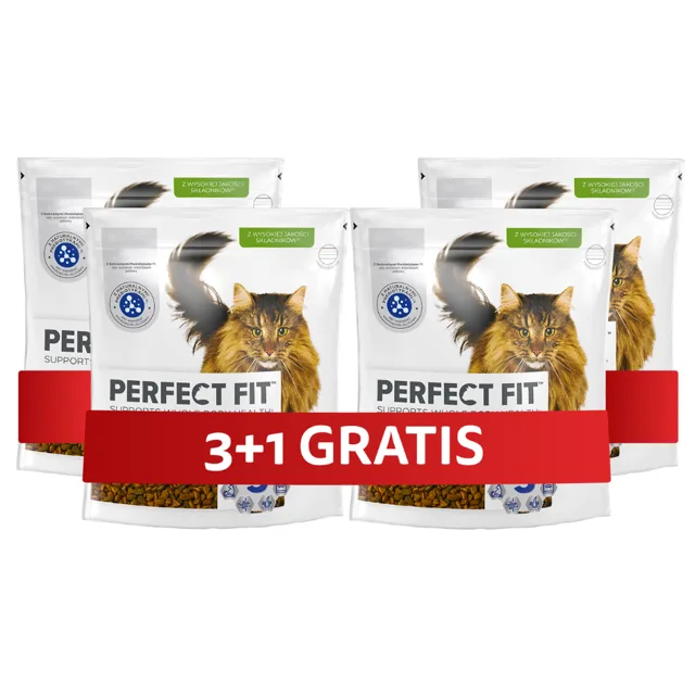 PERFECT FIT krmivo pro seniory s kuřecím masem 750 g 3+1 ZDARMA