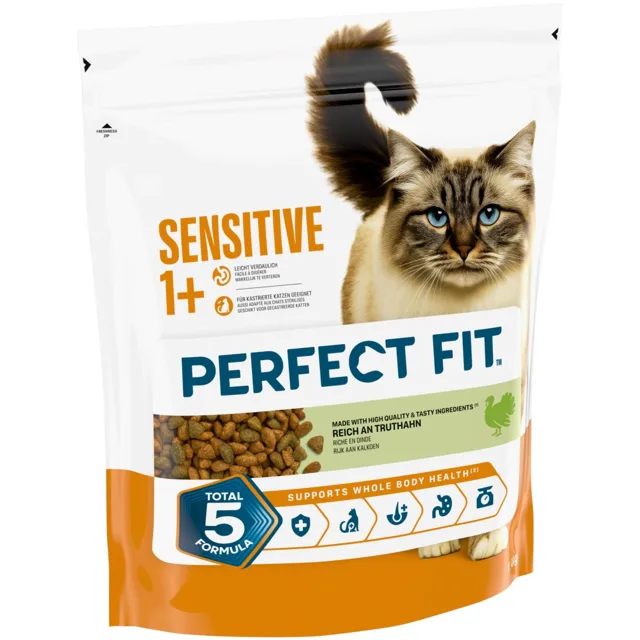 Perfect Fit Sensitive 1+ s krůtím - 1,4 kg