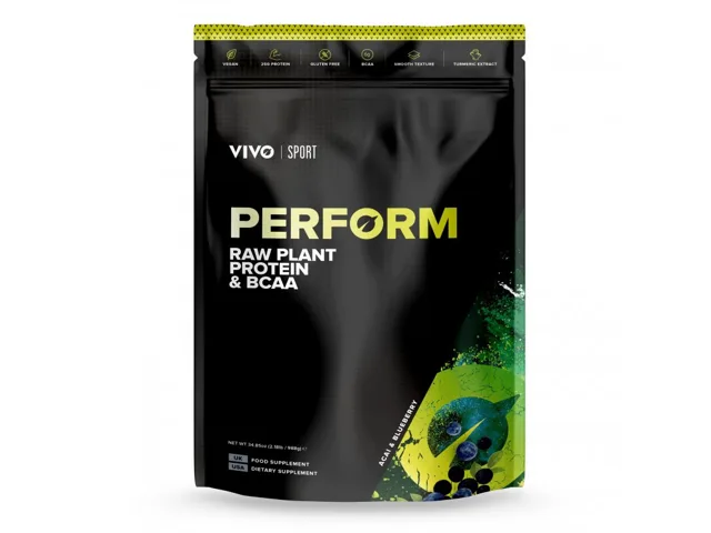 PERFORM - RAW protein & BCAA: açai a borůvka, 988 g