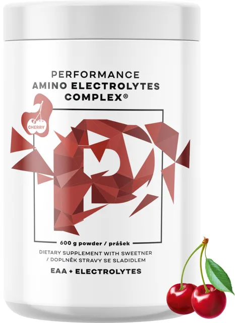 Performance Amino Electrolytes Complex, EAA + Elektrolyty, 600g Příchuť: Cherry