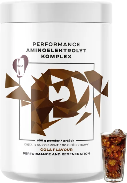 Performance Amino Electrolytes Complex, EAA + Elektrolyty, 600g Příchuť: Cola