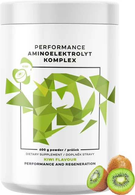 Performance Amino Electrolytes Complex, EAA + Elektrolyty, 600g Příchuť: Kiwi