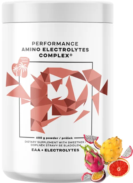Performance Amino Electrolytes Complex, EAA + Elektrolyty, 600g Příchuť: Tropic