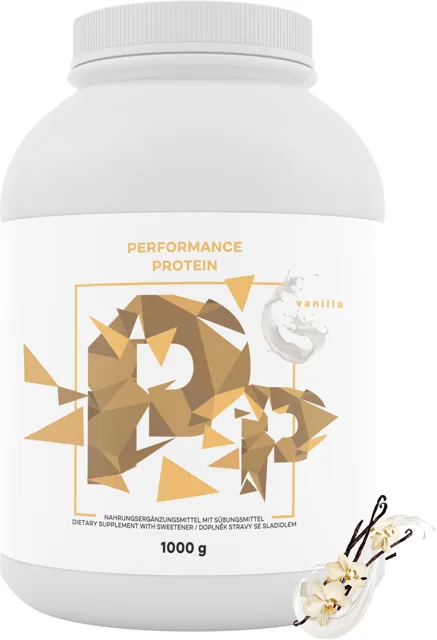 Performance Protein®, nativní syrovátkový protein, vanilka, 1000 g