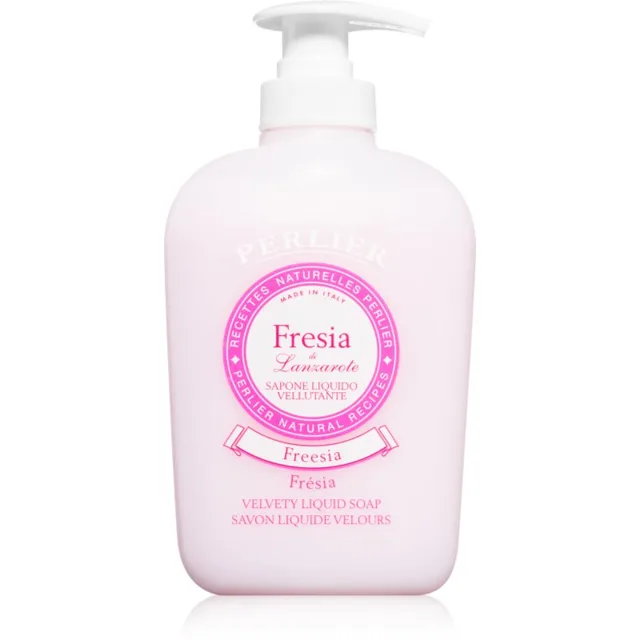 Perlier Freesia tekuté mýdlo na ruce a tělo 300 ml
