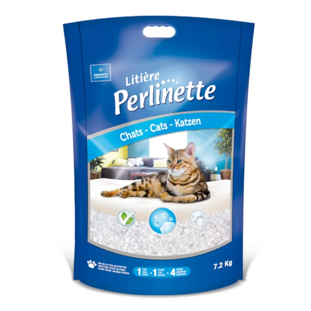 Perlinette Irrégulière stelivo pro kočky - Výhodné balení: 2 x 15 kg