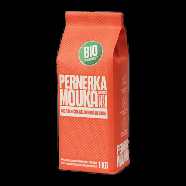 Pernerka Bio pšeničná mouka celozrnná 1 kg