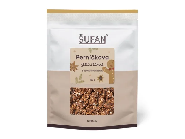 Perníčkova granola s perníkovým kořením, 350 g
