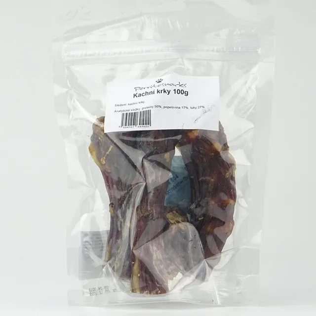 Perrito kachní krky pro psy | 100g