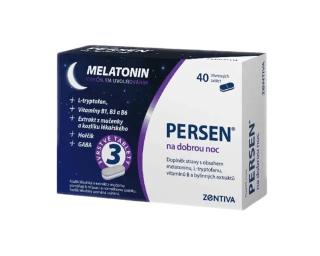 Persen na dobrou noc 40 tablet