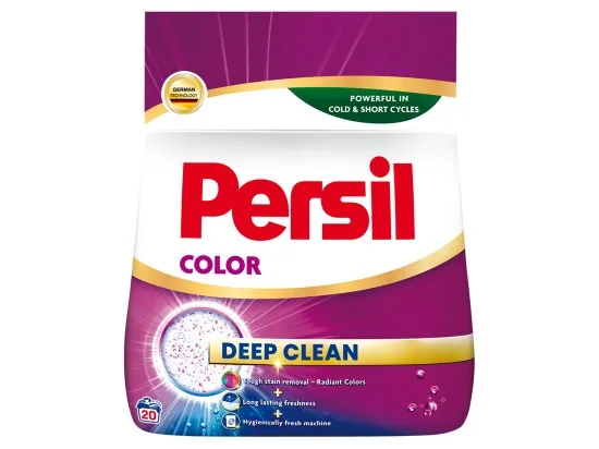Persil Deep Clean Color prací prášek na barevné prádlo 20 PD