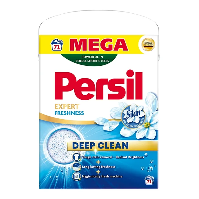PERSIL Deep Clean prací prášek Expert Freshness by Silan Mega 71 praní
