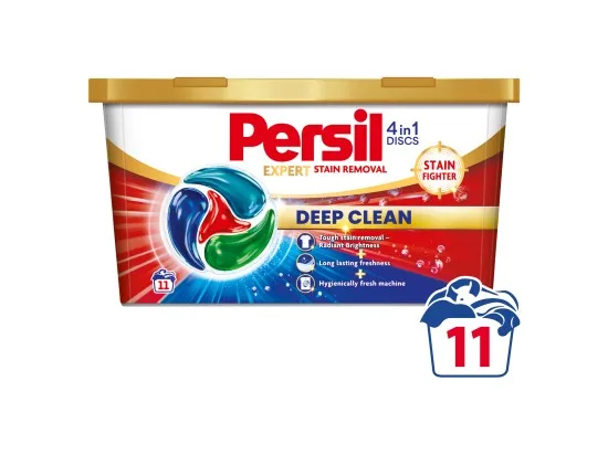 Persil Discs 4v1 Deep Clean Expert Stain Removal prací kapsle 11 PD
