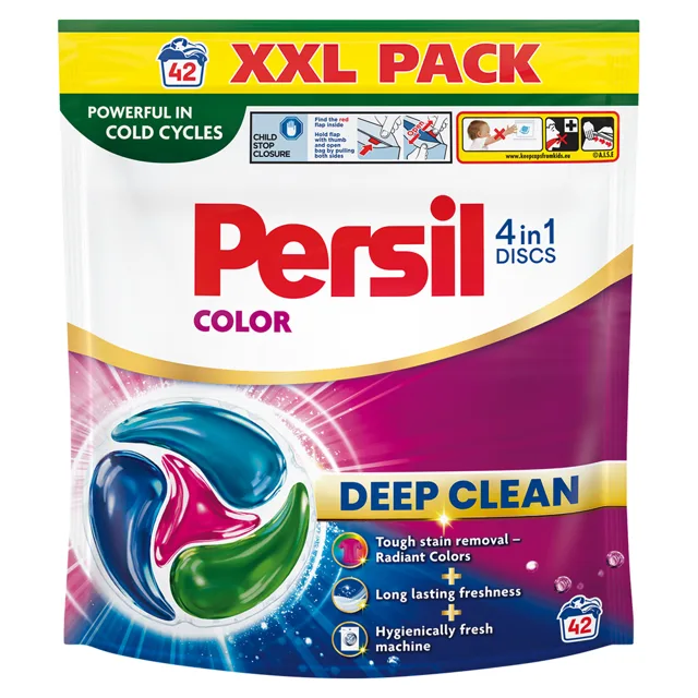 Persil Kapsle na praní Discs Deep Clean Color 42 ks