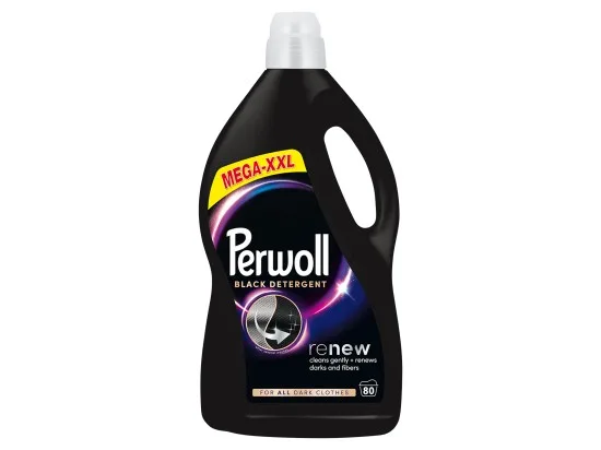 Perwoll prací gel Black 80 praní, 4000 ml